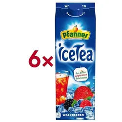 PFANNER Eisteegetränk »Waldbeere« 6 Stück je 2 L
