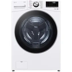 LG Waschmaschine , Weiß , Metall , B , 70x99x83 cm , Startzeitvorwahl, Restzeitanzeige, Kindersicherung, Signal am Programmende, LED-Anzeigen, Überlaufschutz, Unwuchtkontrolle, Flusensieb, verstellbare Standfüße , Elektrogeräte, Standgeräte, Waschmaschinen