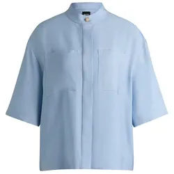 Le chemisier Balisia BOSS bleu
