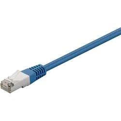 Goobay CAT 5e Patchkabel, F/UTP, Blau