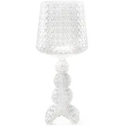 Kartell LED-Tischleuchte Mini Kabuki transparent, Designer Ferruccio Laviani, 70 cm