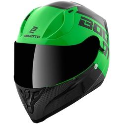 Bogotto V128 BG-X Helm, schwarz-grün, Größe M