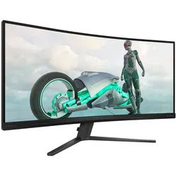 Philips Evnia 3000 34M2C3500L - LED - Gaming - gebogen - 86.36 cm (34) - 3440 TFT-Monitor (3440 x 1440 px, Wide Quad HD, 0,03 ms Reaktionszeit, 180 Hz, Fast VA, Curved, HDCP, HDR, Kopfhörerbuchse) schwarz