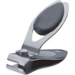 Nagelknipser, gehärtete Schneiden, venickelt - rostrfrei, mattiert, Feile