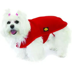 Fashion Dog Fleece-Hundemantel - Rot 51 cm 1 St