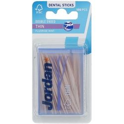 Jordan Thin Dental Sticks mit Flourid Minze