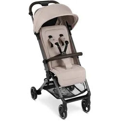 ABC Design Buggy , Beige , Textil , 51x107x81 cm , EN 1888 , Feststellbremse, Fußstütze abklappbar, Federung, kugelgelagerte Räder, 5-Punkte-Gurt, für Babyschale geeignet, Griff in Lederoptik, Transportsicherung, mit Tragegriff, Einhand-Faltmechanismus , Baby on Tour, Kinderwagen, Buggys