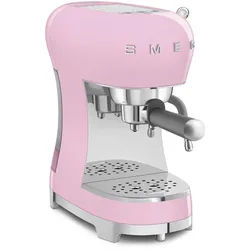 Smeg Espressomaschine , Pink , Metall, Kunststoff , 1100 ml , 14.9x33x32.9 cm , Küchengeräte, Kaffeemaschinen & Milchschäumer