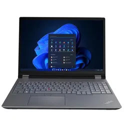 Lenovo ThinkPad P16 Gen 2 Processeur Intel® Core i9-13950HX vPro® 13e génération c?urs E jusqu?à 4,00 GHz, c?urs P jusqu?à 5,50 GHz, Windows 11 Professionnel 64, Disque SSD M.2 1 To 2280 PCIe Gen4 TLC Opal