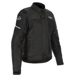 Acerbis On Road Ruby Damen Motorad Textiljacke, schwarz, Größe L