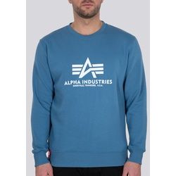 Alpha Industries Basic Sweatshirt, blau, Größe L
