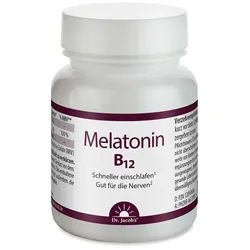Dr. Jacob's Melatonin 1 mg B12 Lutschtabletten vegan