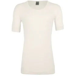 wobera Angora Herrenunterhemd 1/2 Arm 50% 1 St weiss Männer