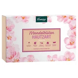 Kneipp Pflege KoerperpflegeGeschenkpackung Mandelblüten Hautzart CollectionGeschenkset Pflegeölbad Mandelblüten 20 ml + Creme-Öl-Peeling 40 ml + Duschbalsam Mandelblüten 75 ml + Sensitiv Körpermilch Mandelblüten 75 ml + Sensitiv-Handcreme Mandelblüten 75 ml 285 ml