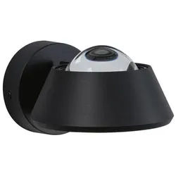 Wandleuchte Sabik in Schwarz max. 13 Watt Wandlampe