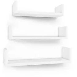 Boxxx Wandregal , Weiß , Holzwerkstoff , 30-40x7-9x10 cm , Typenauswahl , Büromöbel, Büromöbel-Sets & Büromöbel-Serien, Büromöbelserien