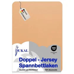 DUKAL Spannbettlaken Kinderspannbettlaken oval für Kinderwagen/Stubenwagen, 100% Baumwolle, Doppel-Jersey, Gummizug: rundum, (1 Stück), 50x88 cm, aus hochwertigem Doppel-Jersey, Made in Germany 50 cm x 88 cm
