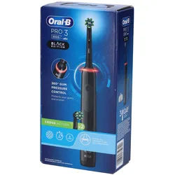 Oral-B - Elektrische Zahnbürste 'Pro 3 Cross Action' in Black 1 St