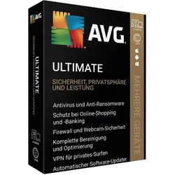 AVG Ultimate 2026 | PC/Mac/Mobilgeräte | 1 Gerät / 3 Jahre