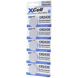 5er-Sparset CR2430 Lithium Batterie 3V, CR2430 Batterien im praktischen 5er Set