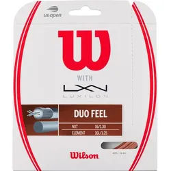 WILSON DUO FEEL ELEMENT 125 & NXT 16, BRONZE/NATURAL,