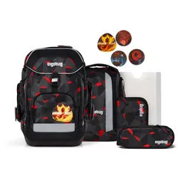 ergobag maxi 6-teiliges Schulrucksack-Set 2025 TaekBärdo