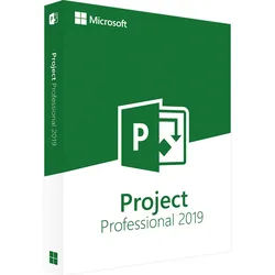 Microsoft Project 2019 Professional | Vollversion | Produktschlüssel + Download