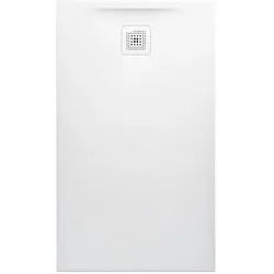 LAUFEN Pro Duschwanne H2129510780001 Marbond Ablauf kurze Seite anthrazit