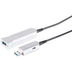 S-IMPULS Optische USB-A Verlängerung 3.0 5Gbps 10m