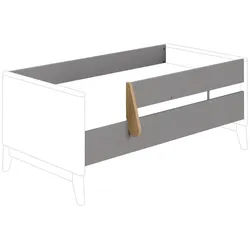 Paidi Babybett-Sicherheitsset , Grau , Holzwerkstoff , 139.0 cm , Blauer Engel, Goldenes M , Badaccessoires, Sonstige Badaccessoires
