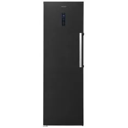 Exquisit Gefrierschrank, BxHxL: 60 x 185 x 66 cm, 274l, inoxlook-az - silberfarben