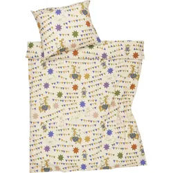Arabia Finland Baby-Bettwäsche 120 x 160 cm Mumins Circus mit Kissenbezug 50 x 60 cm