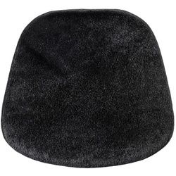 Sitzpad für Eames Plastic Armchair Albrecht schwarz, Designer Thomas Albrecht, 2.8x42x39 cm
