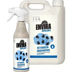 Envira Bettwanzenspray im Vorteilspack, Anti-Bettwanzen-Mittel Mit Langzeitwirkung Spray 2,5 l
