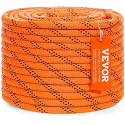 VEVOR Arborist Baumkletterseil, doppelt geflochten Polyester 3/8 Zoll x 120 Fuß
