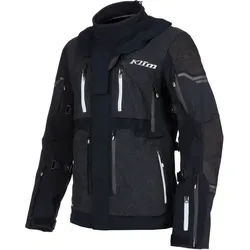 Klim Adventure Rally Gore-Tex Enduro Motorrad Textiljacke, schwarz, Größe XL für Männer