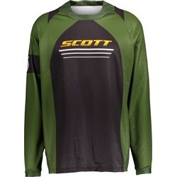 Scott X-Plore S22, Trikot - Schwarz/Dunkelgrün/Orange - M