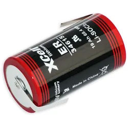 KRAFTMAX Lithium-Batterie LS34615, D, mit Z-Lötfahne, 3,6 V-, 19000 mAh