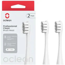 Oclean Bürstenkopf Prof. Clean - Grau, 2er Pack 2 St grau