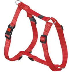 Hundegeschirr Nylon 'Sportiv' L 65-100 cm x 25mm in Rot 1 St