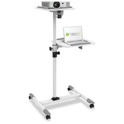TECHLY Tafel Techly Flexible Univ. Trolleys f. Notebook/Beamer,85-110cm,w