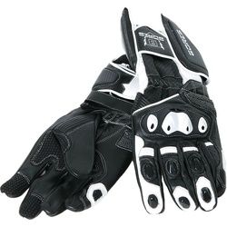 Bores Race Handschuhe, schwarz-weiss, Größe XL