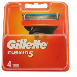 Gilette Fusion 5 und Proglide Ersatzklingen 4er Pack Klingen passend Fusion 5 und Proglide Rasierer