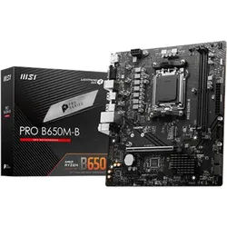 PRO B650M-B Mainboard - AMD B650 - AMD AM5 socket - DDR5 RAM - Micro-ATX