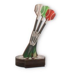 Pokal Dart aus Holz 22,0cm