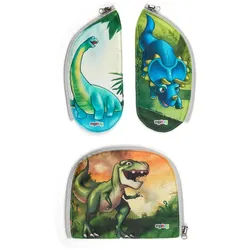 ergobag Schulzubehör Zippies-Set, 3-teilig Dinowelt