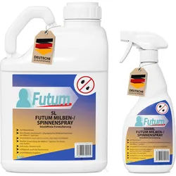 Futum 5L + 500ml Milben- / Spinnenspray Spray 5 l