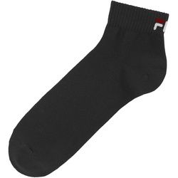 Fila Kurzsocken, (6 Paar) Fila 2 x schwarz, 2 x grau-meliert, 2 x weiß 43-46