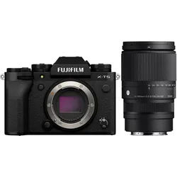 Fujifilm X-T5 Gehäuse schwarz + Sigma 16-300mm f3,5-6,7 DC OS Fuji X