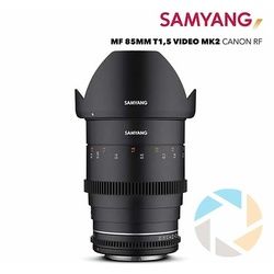 Samyang MF 85mm T1.5 VDSLR MK2 - Canon RF